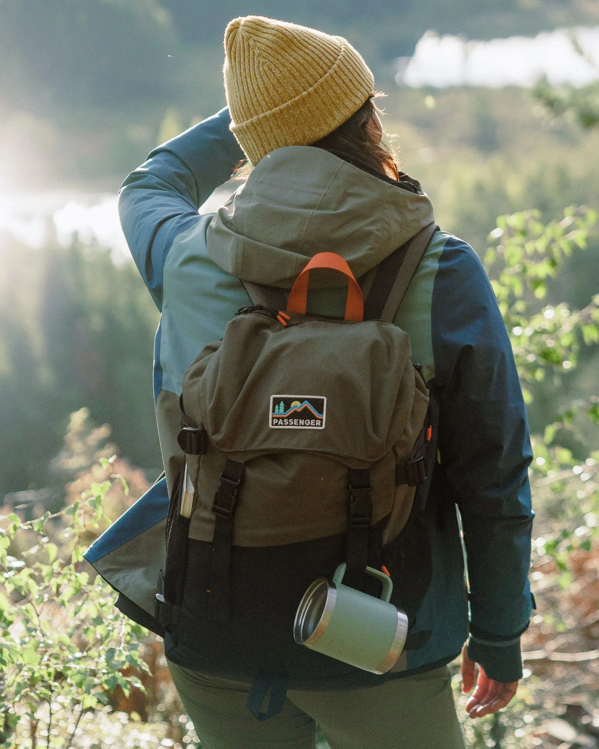 Boondocker Recycled 26L Backpack - Black/Khaki