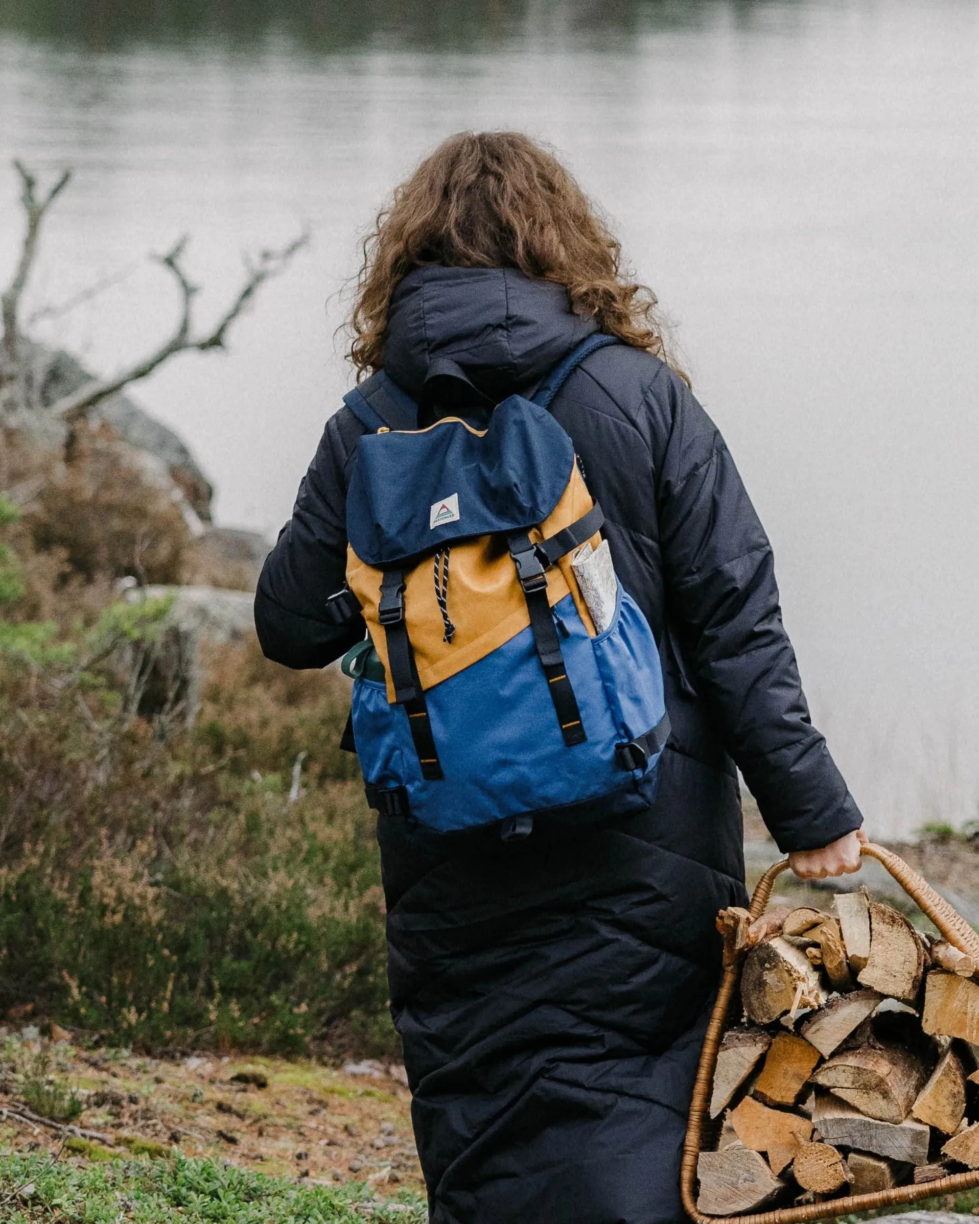 Boondocker Recycled 26L Backpack - Honey/Dark Denim/Rich Navy