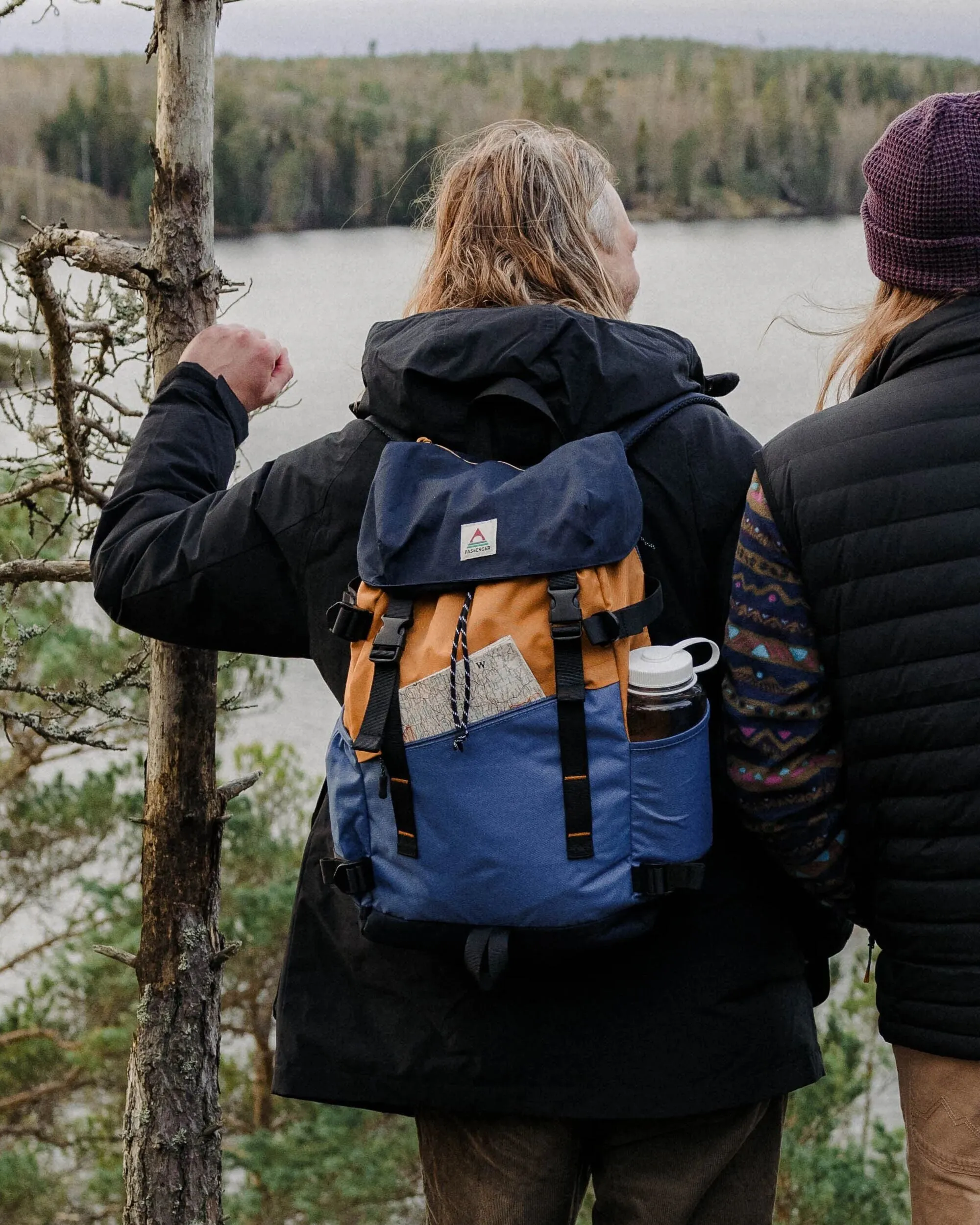Boondocker Recycled 26L Backpack - Honey/Dark Denim/Rich Navy
