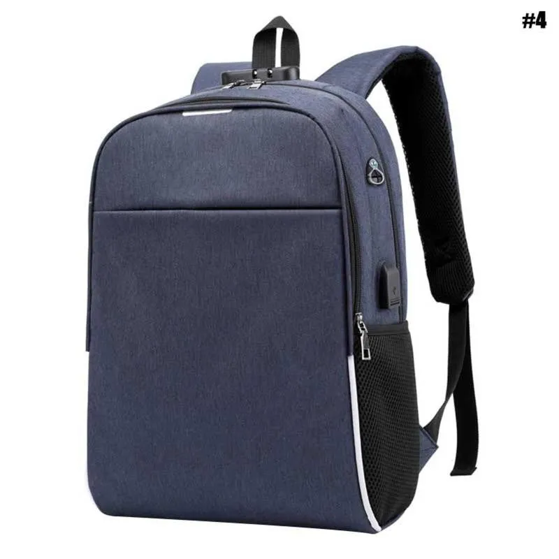 Burglar Bag USB Charging Double Shoulder Bag Oxford Cloth Business Computer Leisure Male Bag Shoulder Bag