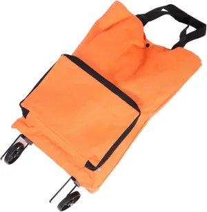 Cabilock Utility Cart Shopping Bag Wheels Grocery Bag on Wheels Sturdy Collapsible for Shopping