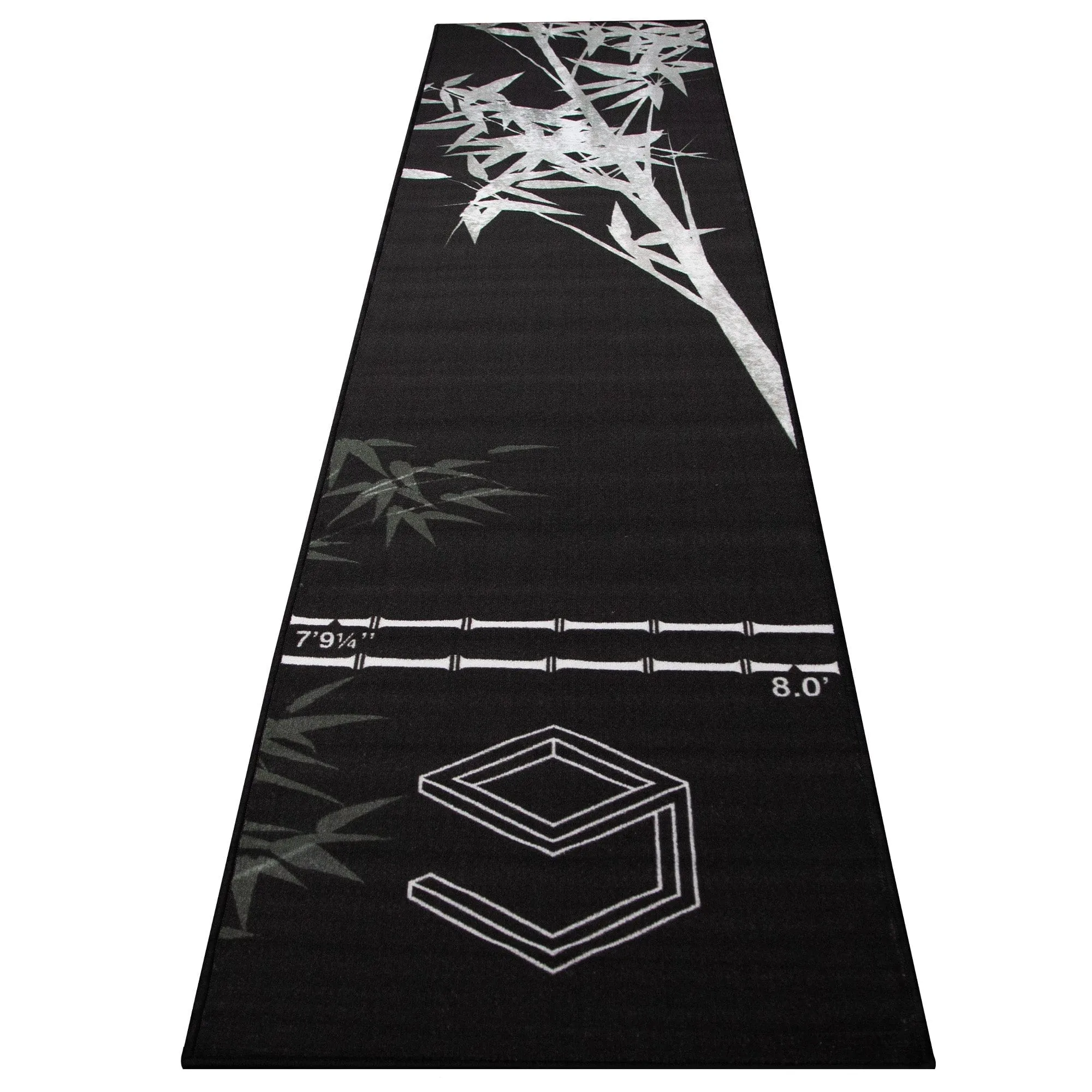 Caliburn Bamboo Dart Mat - Carpet Mat - Bamboo Shadow Design