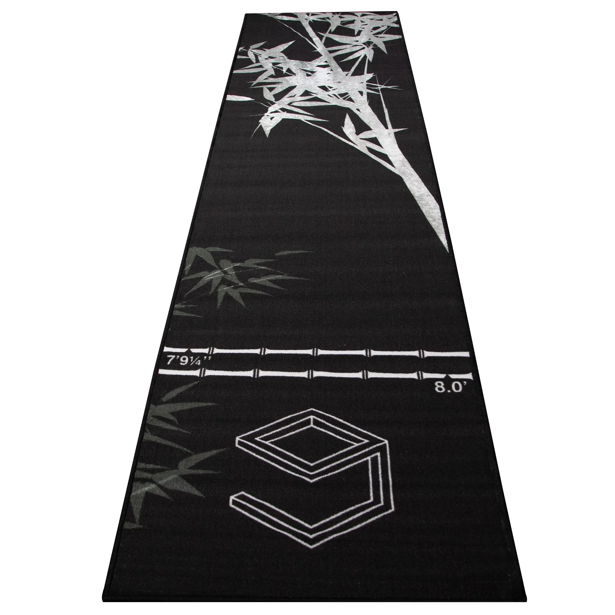 Caliburn Bamboo Dart Mat - Carpet Mat - Bamboo Shadow Design