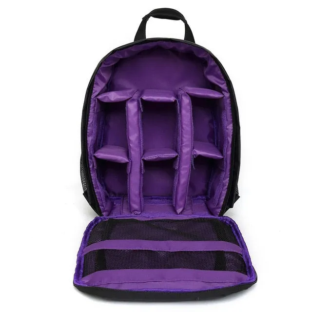Camera SLR SLR Efficient delivery Digital Backpack Lens Bag Camera Waterproof Delivery guarantee Nikon Backpack Canon Outdoor Camera Shockproof Bag Multi-function for