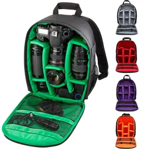 Camera SLR SLR Efficient delivery Digital Backpack Lens Bag Camera Waterproof Delivery guarantee Nikon Backpack Canon Outdoor Camera Shockproof Bag Multi-function for