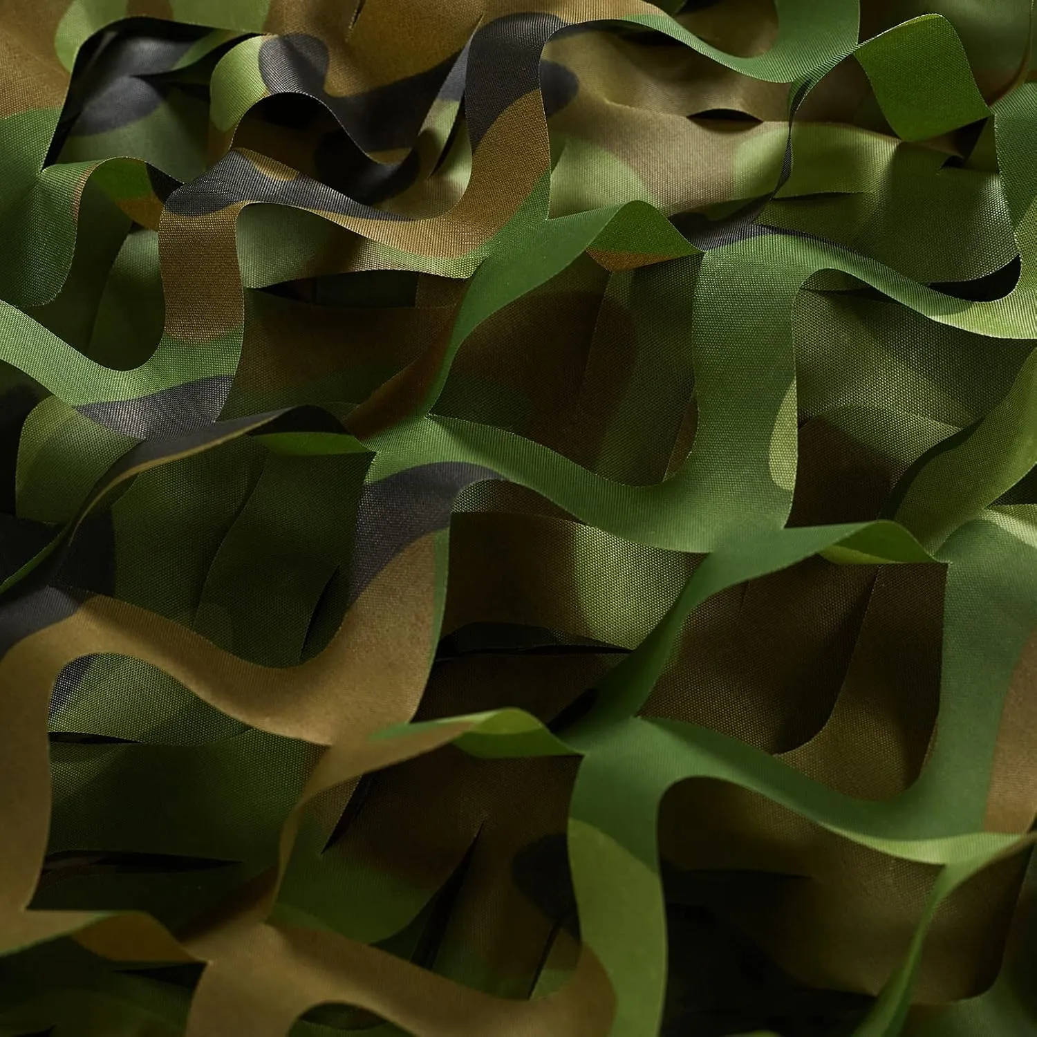 Camo Netting, Bulk Roll Camouflage Netting Woodland, Military Hunting Free Cutting for Hunting Blind Sunshade Shooting Theme Party Decoration