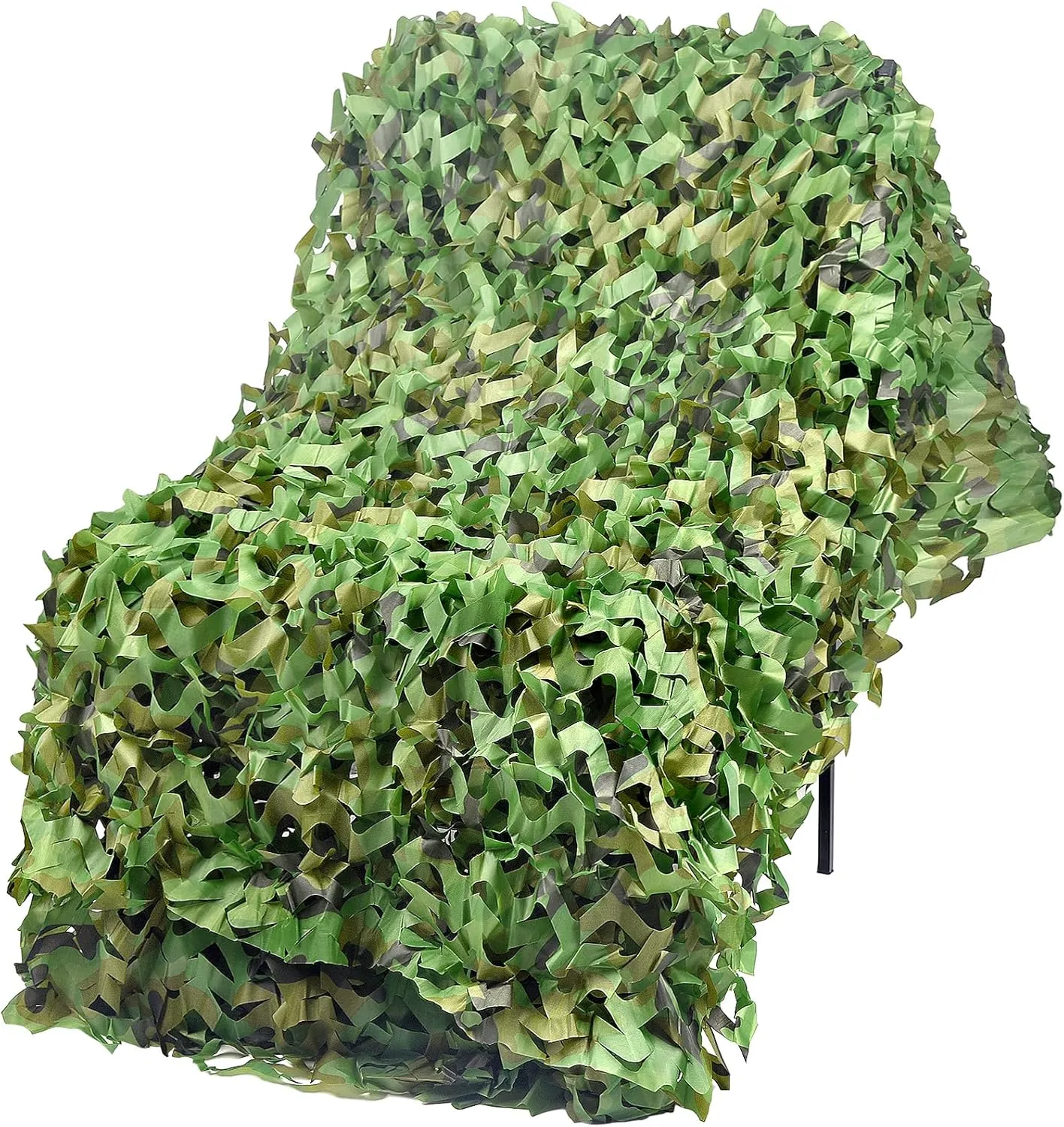 Camo Netting Camouflage Netting, Bulk Roll Mesh Nets Camouflage Nets Military Surplus for for Hunting Blind Sunshade Car Cover Party Decorations