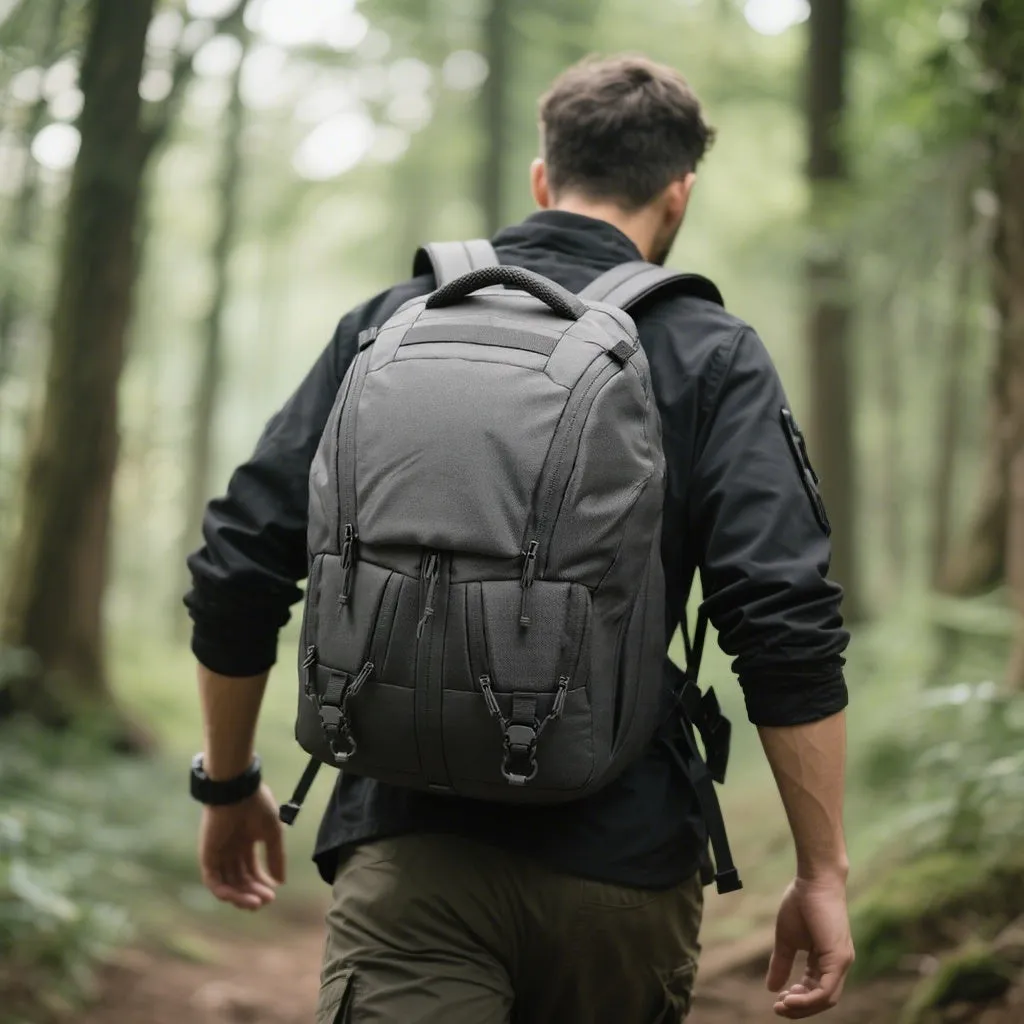Camo Shoulder Backpack