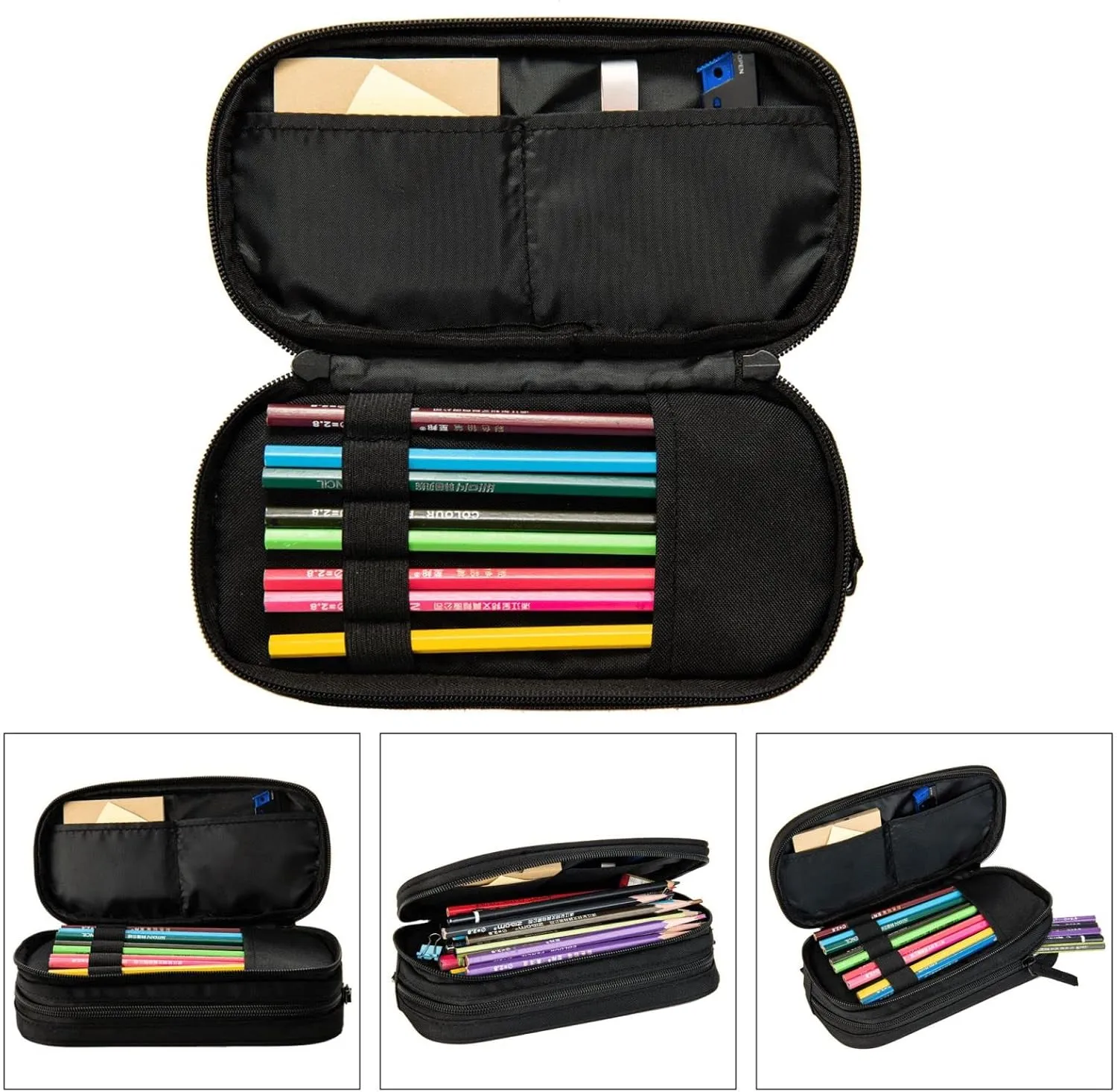 Camouflage Brown Camo Multifunctional Pocket Backpack Crossbody Lunch Bag Pencil Case 3Pcs Set Large Capacity Backpack
