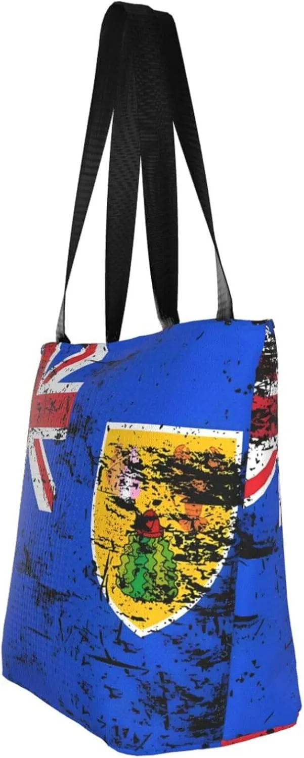 Camouflage Gray Camo American Flag Women's Tote Bag Lightweight Shoulder Bag Shopping Handbag Large Capacity Handbag
