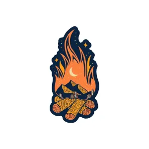 CAMPFIRE by Ketsol - 2.5 x 3"
