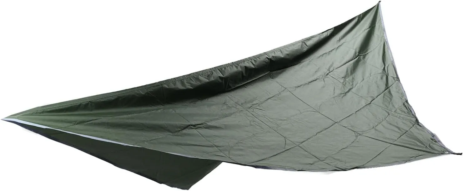 Camping Canopy, Quadrangle Multifunctional Coldproof Waterproof Outdoor Hammock Tent for Outdoor for Beach (Green)