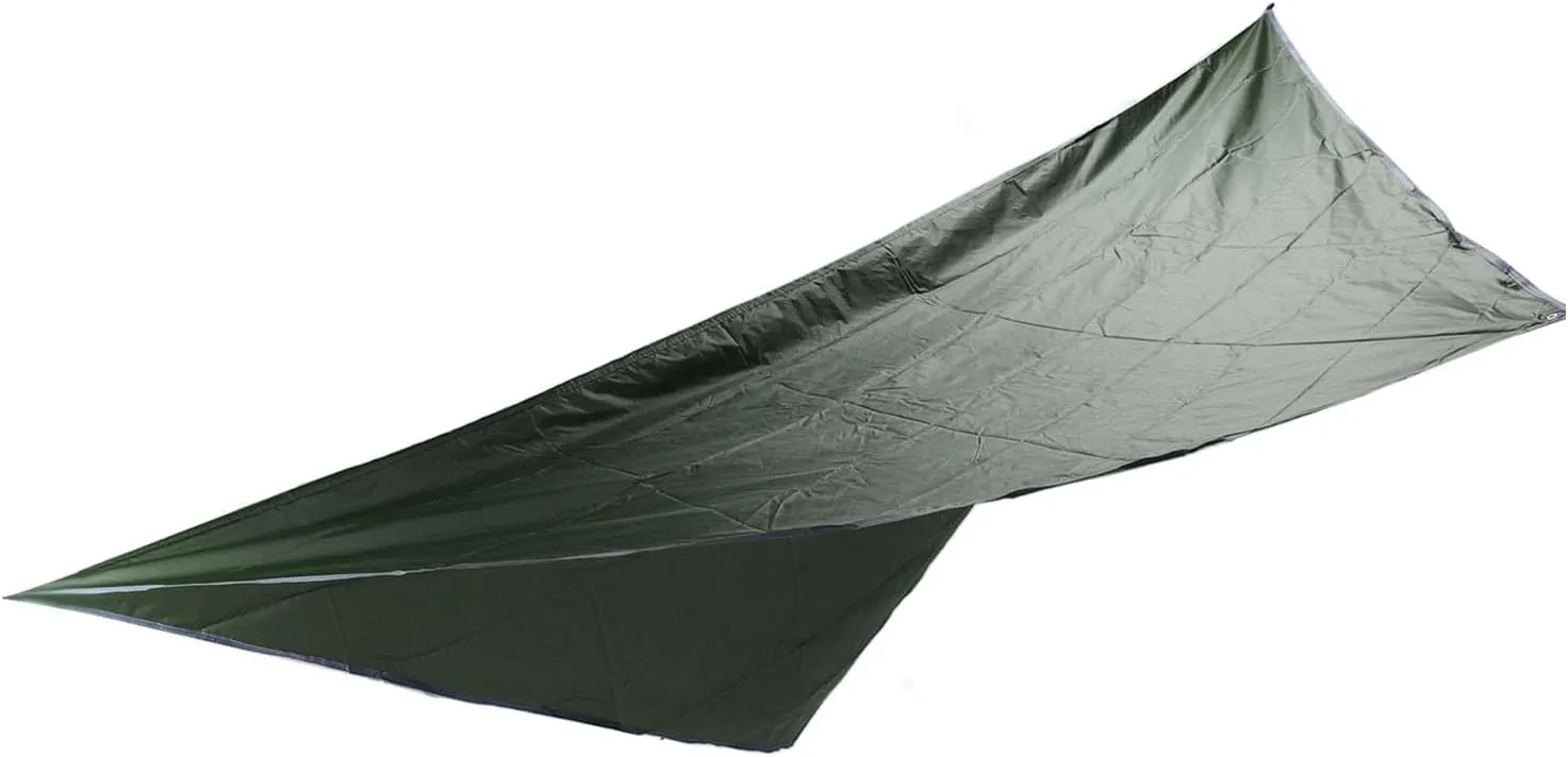 Camping Canopy, Quadrangle Multifunctional Coldproof Waterproof Outdoor Hammock Tent for Outdoor for Beach (Green)