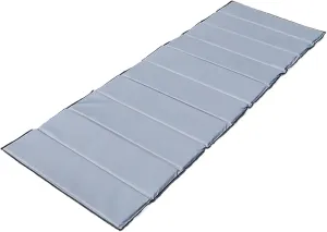 Camping Sleeping Pad Outdoor Sit Mat Folded Multifunctional 195cmx70cm Beach Mat Moisture Resistant Seat Mat for Yard Garden, Gray 2cm Thickness