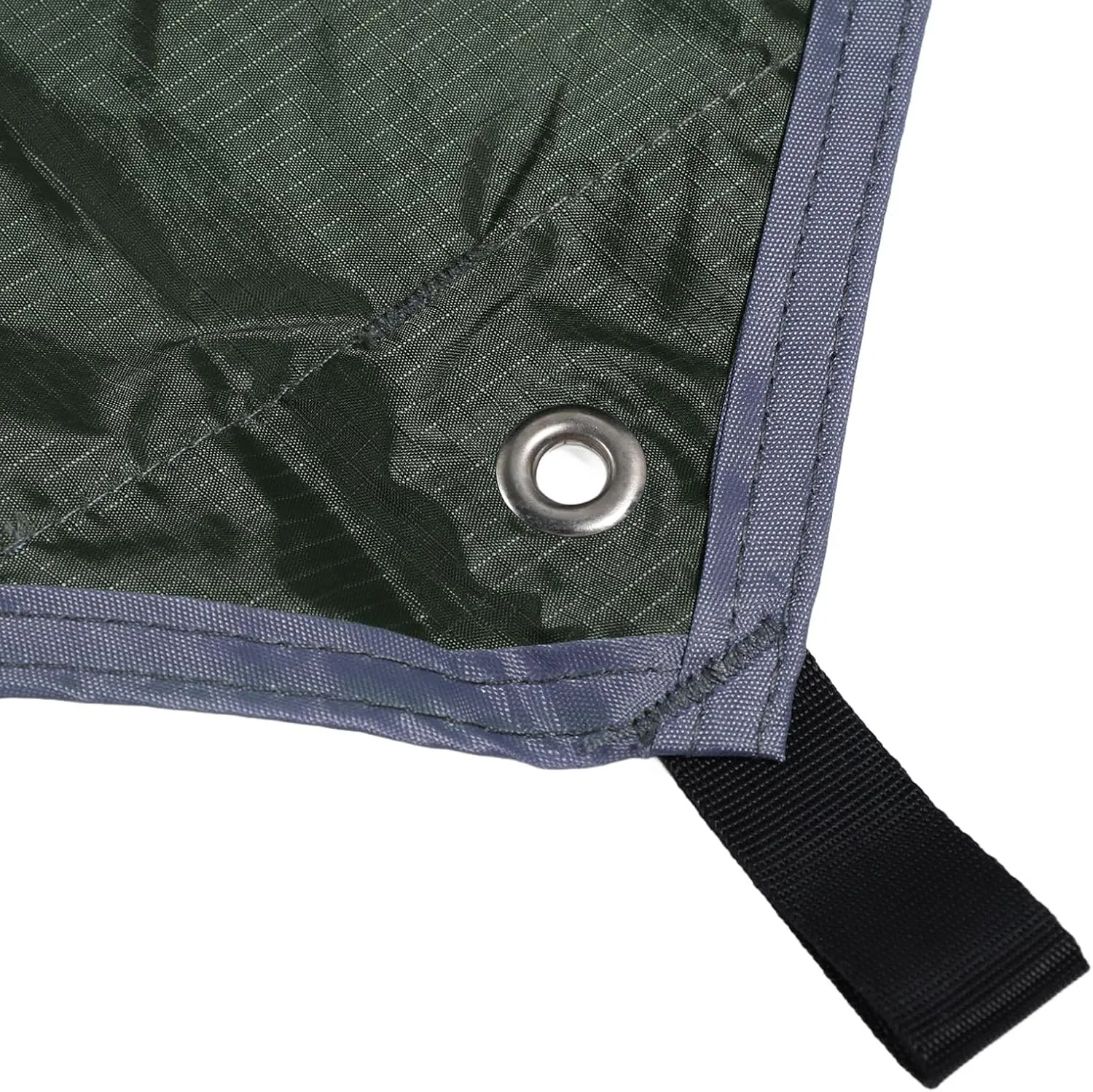 Camping Tarp, Camping Canopy Multifunctional Quadrangle Sunscreen Waterproof Tent Tarp Outdoor Hammock Tent for Camping Outdoor Beach(OD Green)