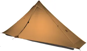 Camping Tents,1 Pro Tent Outdoor 1 Person Ultralight Camping Tent 3 Season Professional 20d Rodless (Color : Khaki, Size : 3 Season)