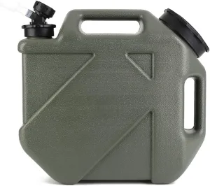 Camping Water Jug Container, 2.64 Gallon BPA Free Water Storage, Bucket Water Storage Large Capacity with Detachable Faucet No Leakage for Camping Picnic Hiking