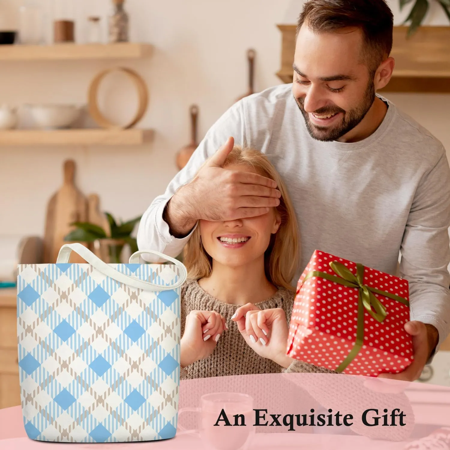 Canvas Tote Bag For Women, Aesthetic Shopping Bag Foldable Bag Reusable Tote Bag, Gifts for Friends