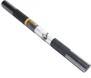 CAP Barbell Recycled Rubber Roll-Up Mat, Black with Blue Speckles