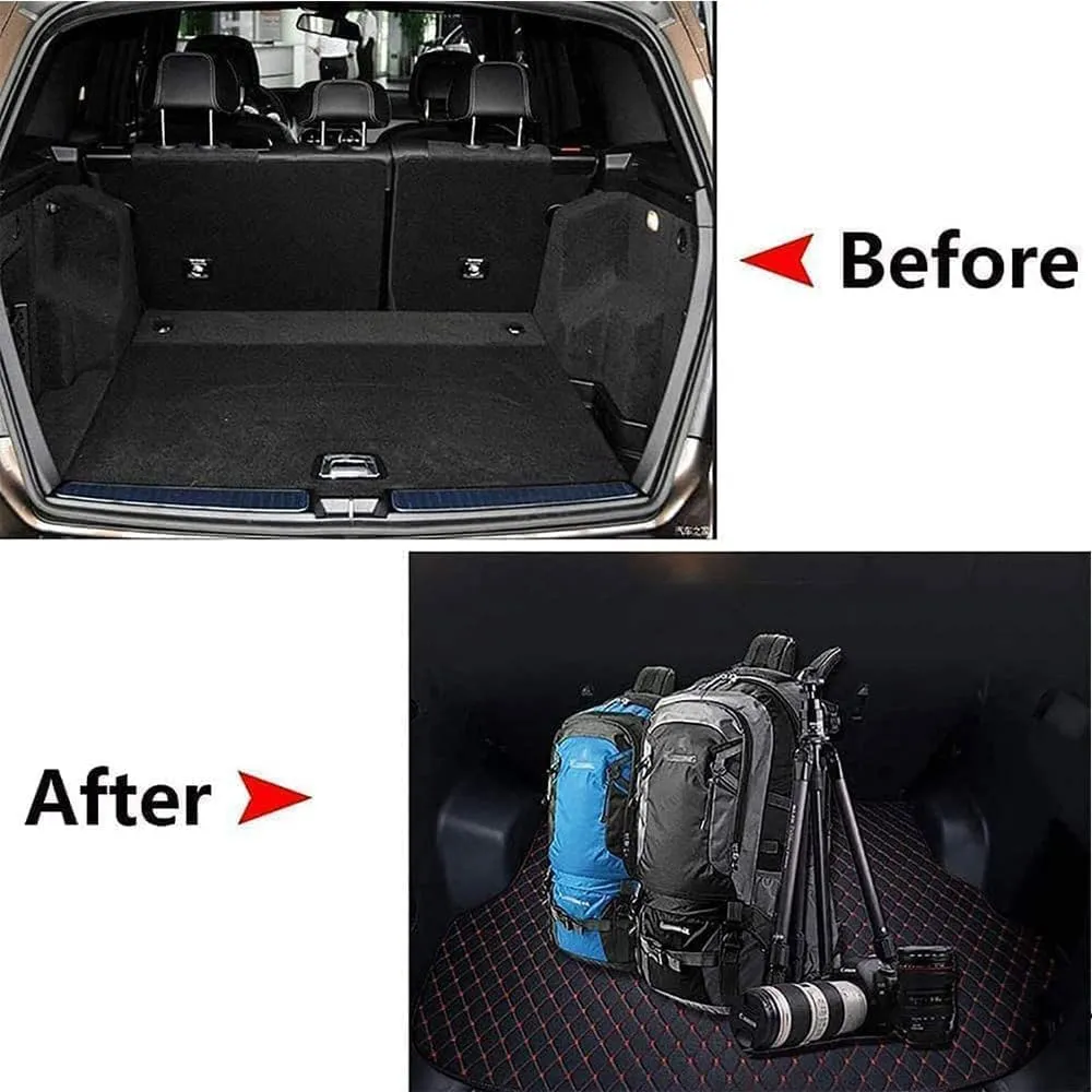 Car Boot Liner Protector for Mitsubishi Outlander 2004-2012, Anti Slip Rear Trunk Storage Liner Liner Interior Accessories,C