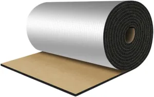 Car Heat Sound Deadening Insulation Mat -394mil 10.76sqft Automobile Sound Deadening & Heat Materials for Auto Hood Engine Roof Door and Trunk (40"x40"（10.76sqft）, 394 Mil)