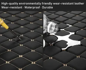 Car Trunk Mat for Mazda CX-70 PHEV 2025, Anti-Scratch Tail Trunk Cargo Storage Liner Boot Luggage Pad Styling Accessories,C