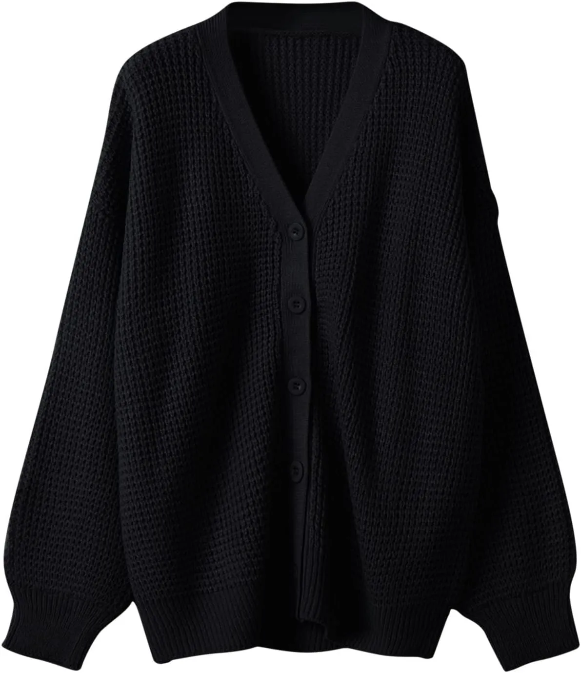 Cardigans for Women Loose Coat Button Down Long Sleeve Oversized Knit Cardigans Casual Soft Drape Fall Cardigan