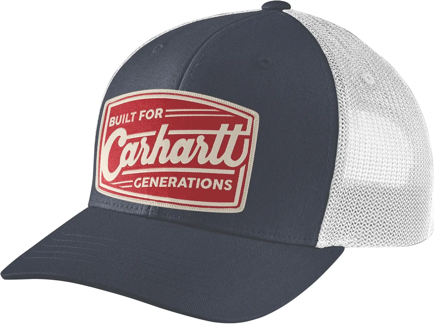 Carhartt Men's Canvas Mesh-Back Built Patch Cap
