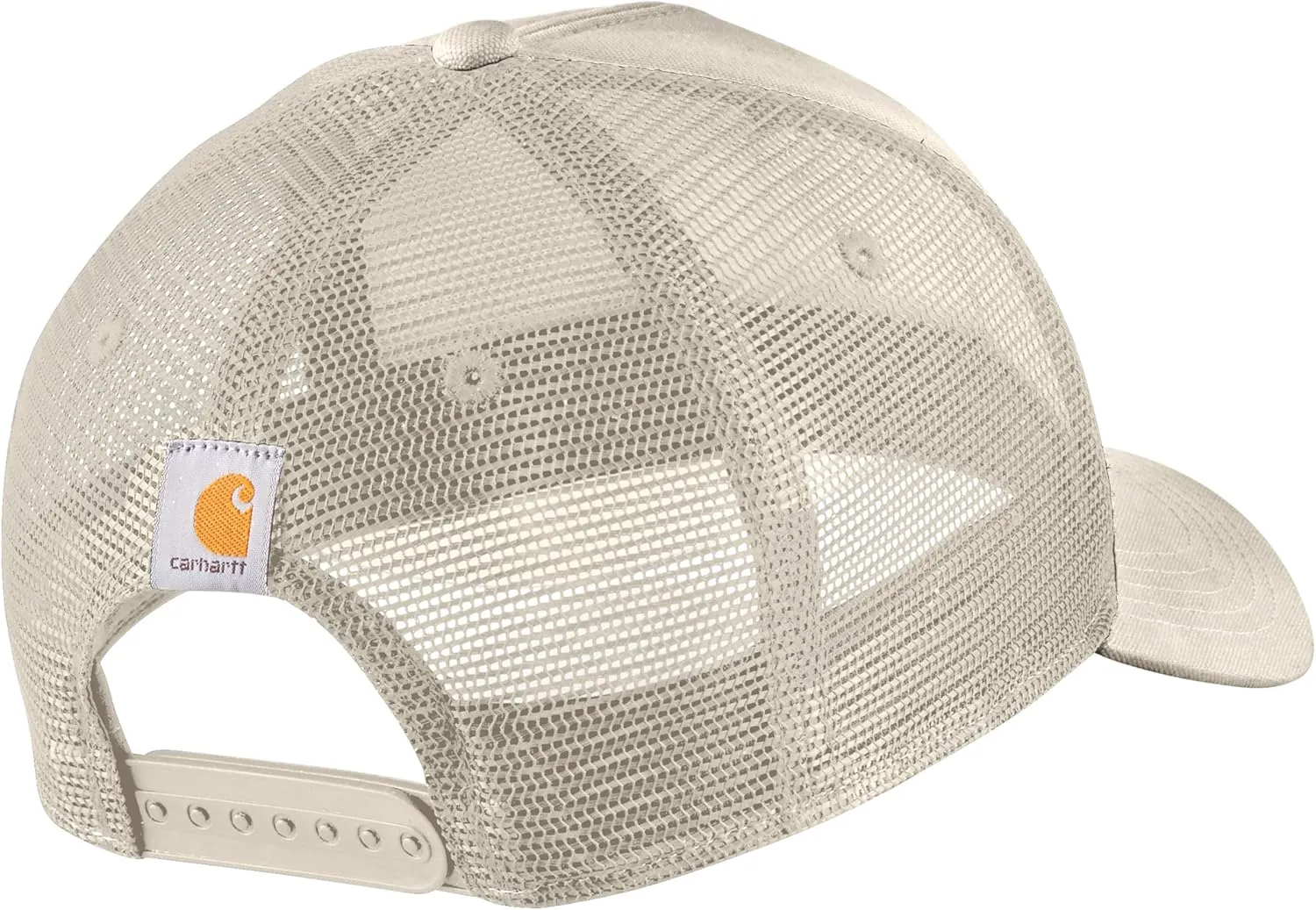 Carhartt Men's Rugged Flex Twill Mesh-Back Script Patch Cap