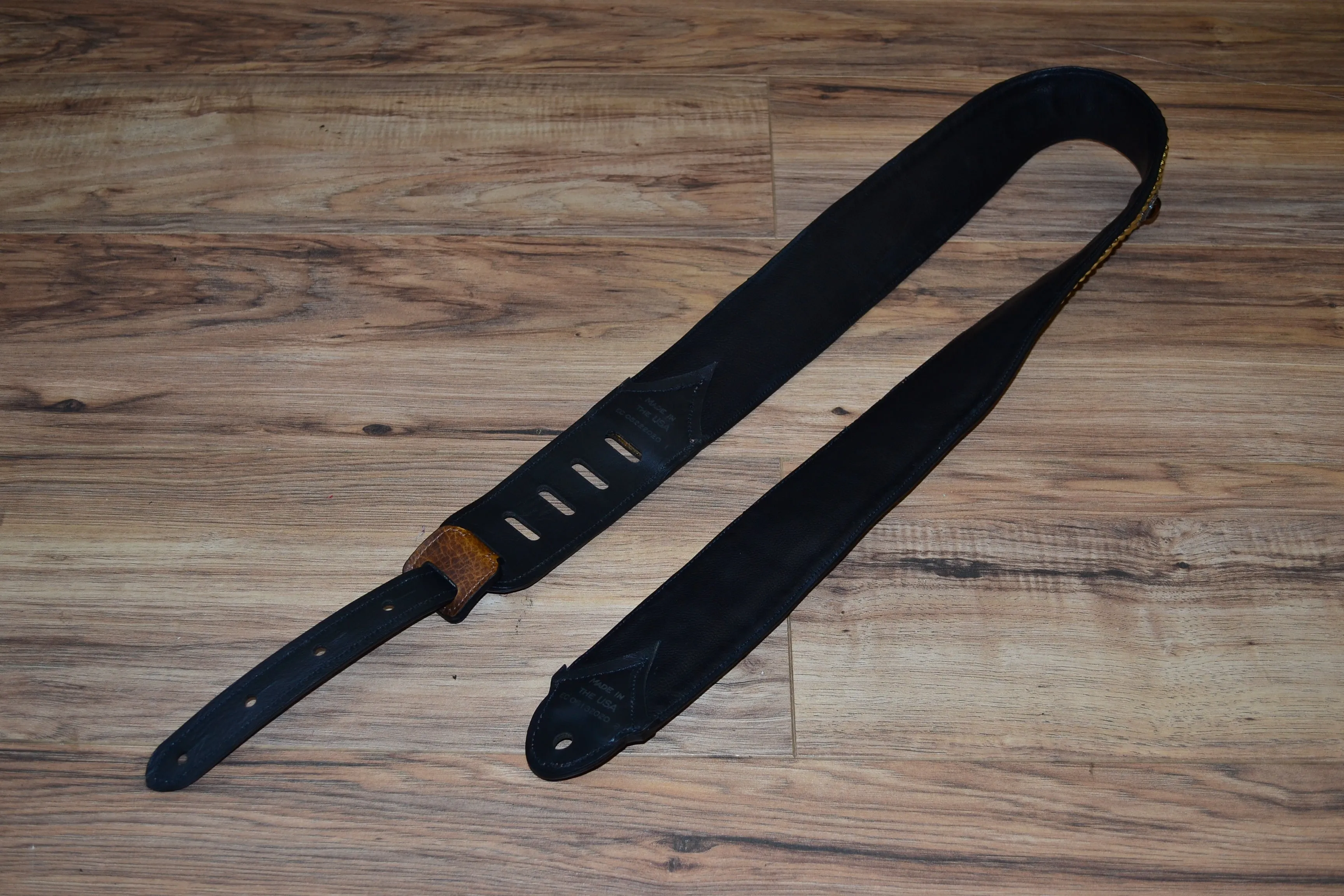 Carlino Custom Gold Tigereye Swirl Strap