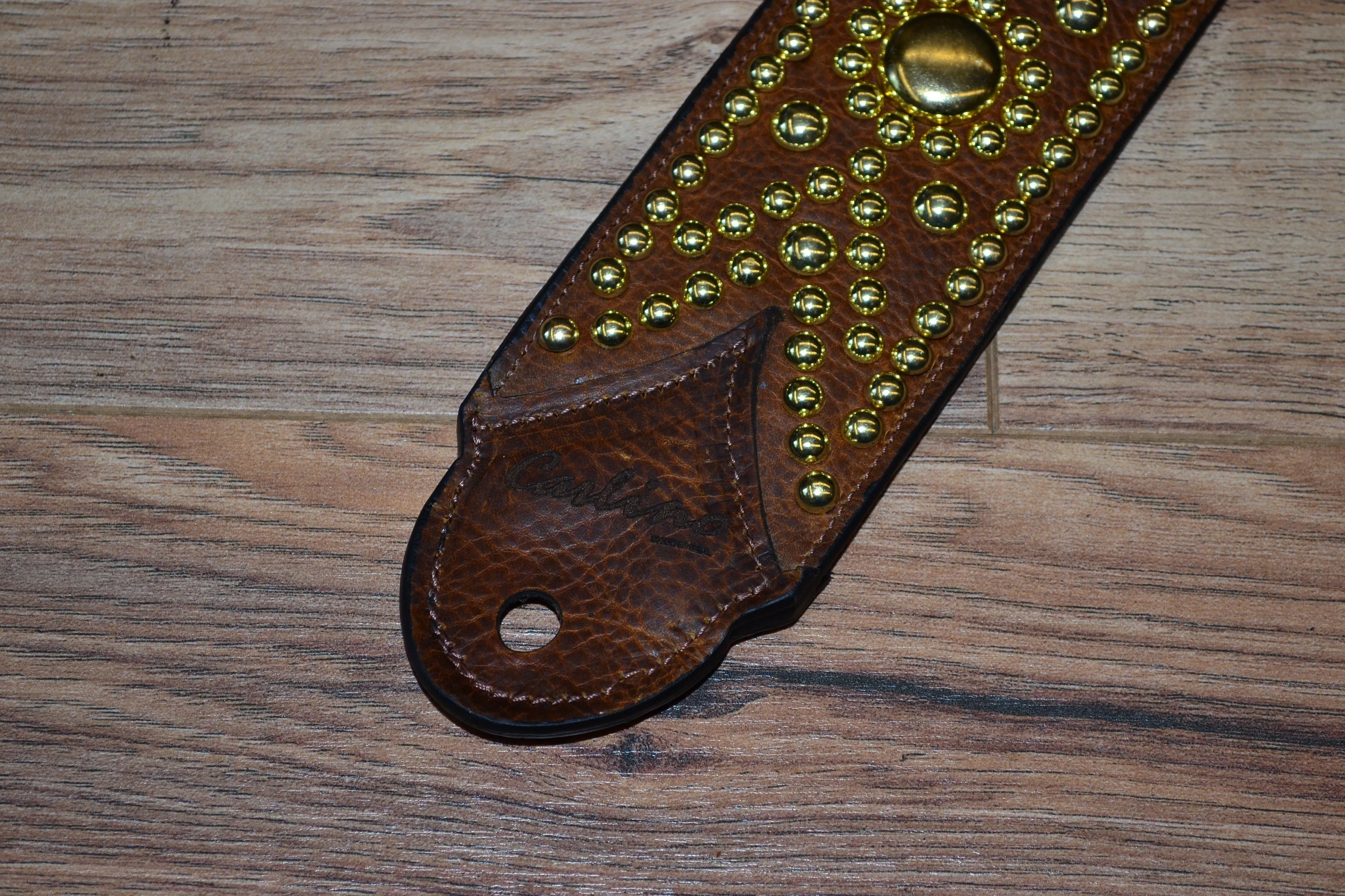 Carlino Custom Gold Tigereye Swirl Strap