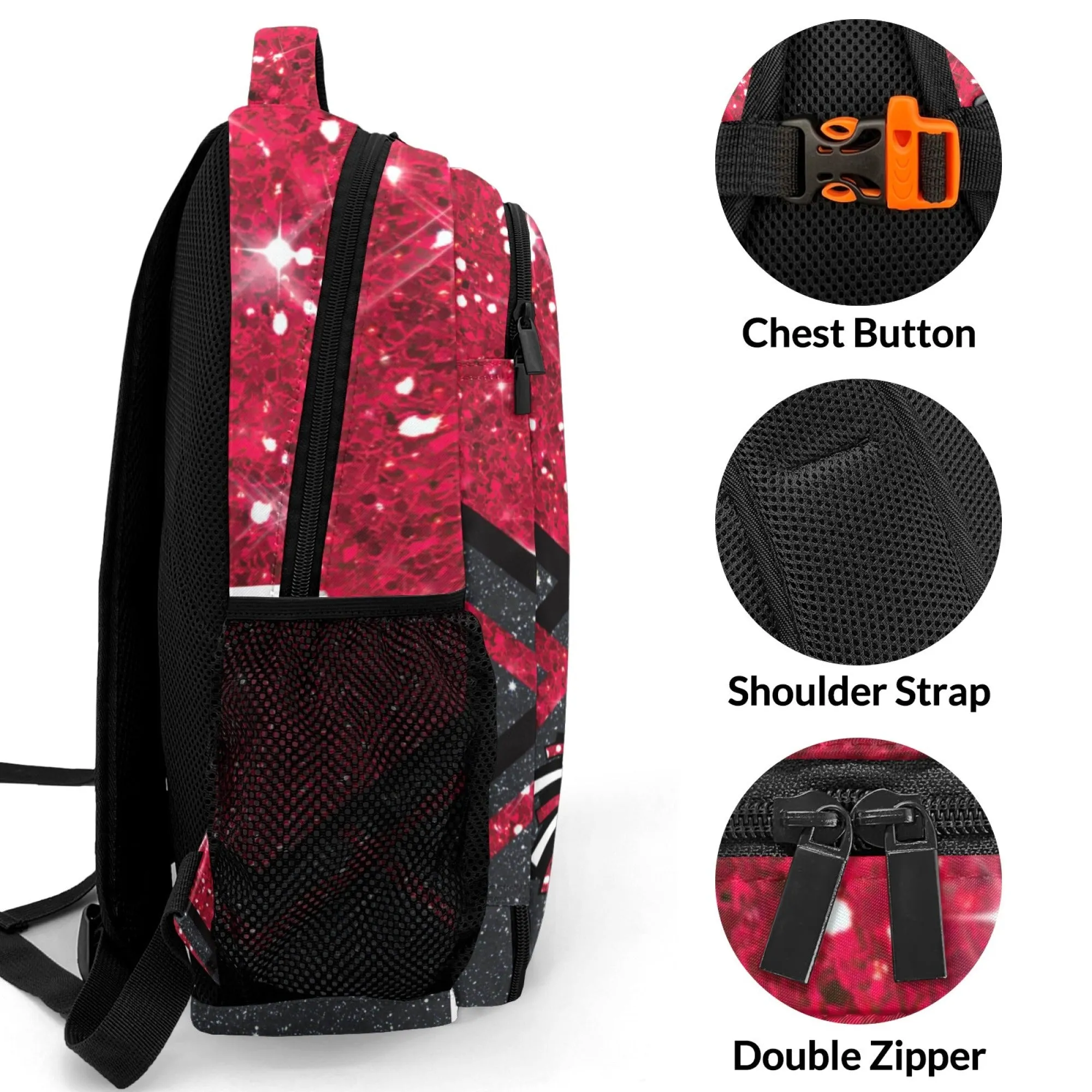 Cheer Cheerleader Backpack Cheerleading Bags Custom Name for Cheer Team Coaches Gift