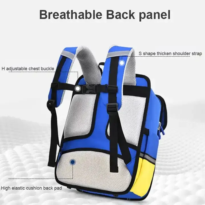 Chinllo 2D Elite Backpack - Stylish, Durable & Waterproof School Bag