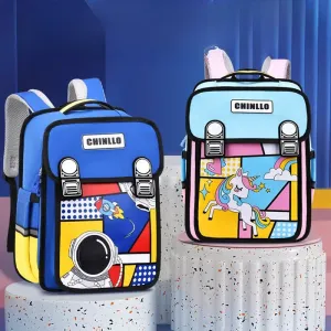 Chinllo 2D Elite Backpack - Stylish, Durable & Waterproof School Bag