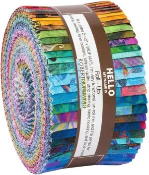 Christiane Marques Venice Roll Up 40 2.5-inch Strips Jelly Roll Robert Kaufman Fabrics RU-953-40