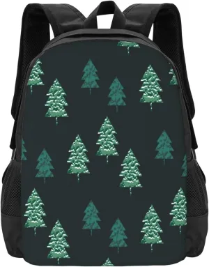 Christmas Tree Green-1 Lightweight Packable Backpack Travel Casual Large Capacity Daypack Foldable Backpack For Men Women