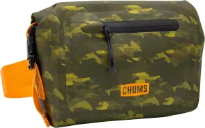 Chums Storm Downstream 4L LTD Hip Pack – Adjustable Fanny Pack For Men and Women (Fish Camo Green)