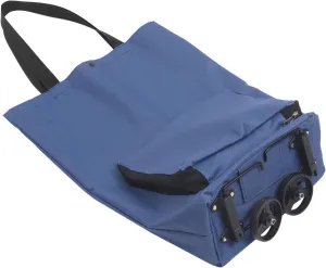 Ciieeo Foldable Shopping Bag Trolley Large Capacity Grocery Pouch Shopping Cart Reversible Wheels