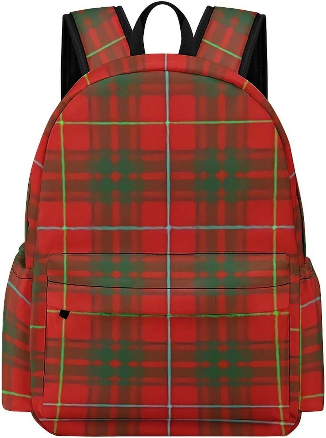 Clan Bruce Tartan Plaid Casual Lightweight Large Capacity Travel Backpack Unisex