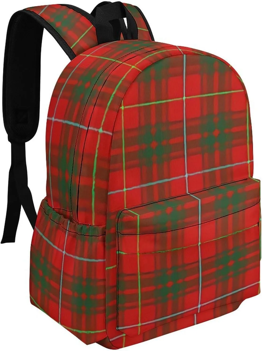 Clan Bruce Tartan Plaid Casual Lightweight Large Capacity Travel Backpack Unisex