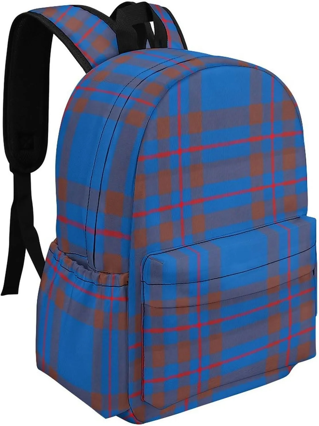 Clan Elliot Tartan Chiffon Casual Lightweight Large Capacity Travel Backpack Unisex