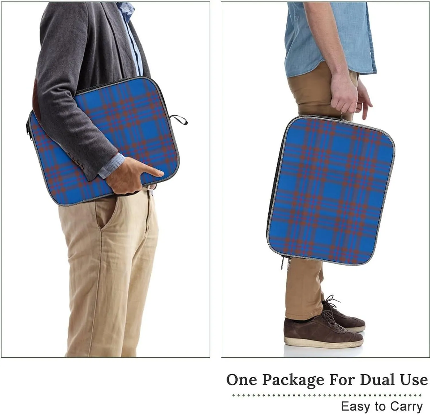 Clan MacArthur Arthur Large Capacity Portable Laptop Case Unisex