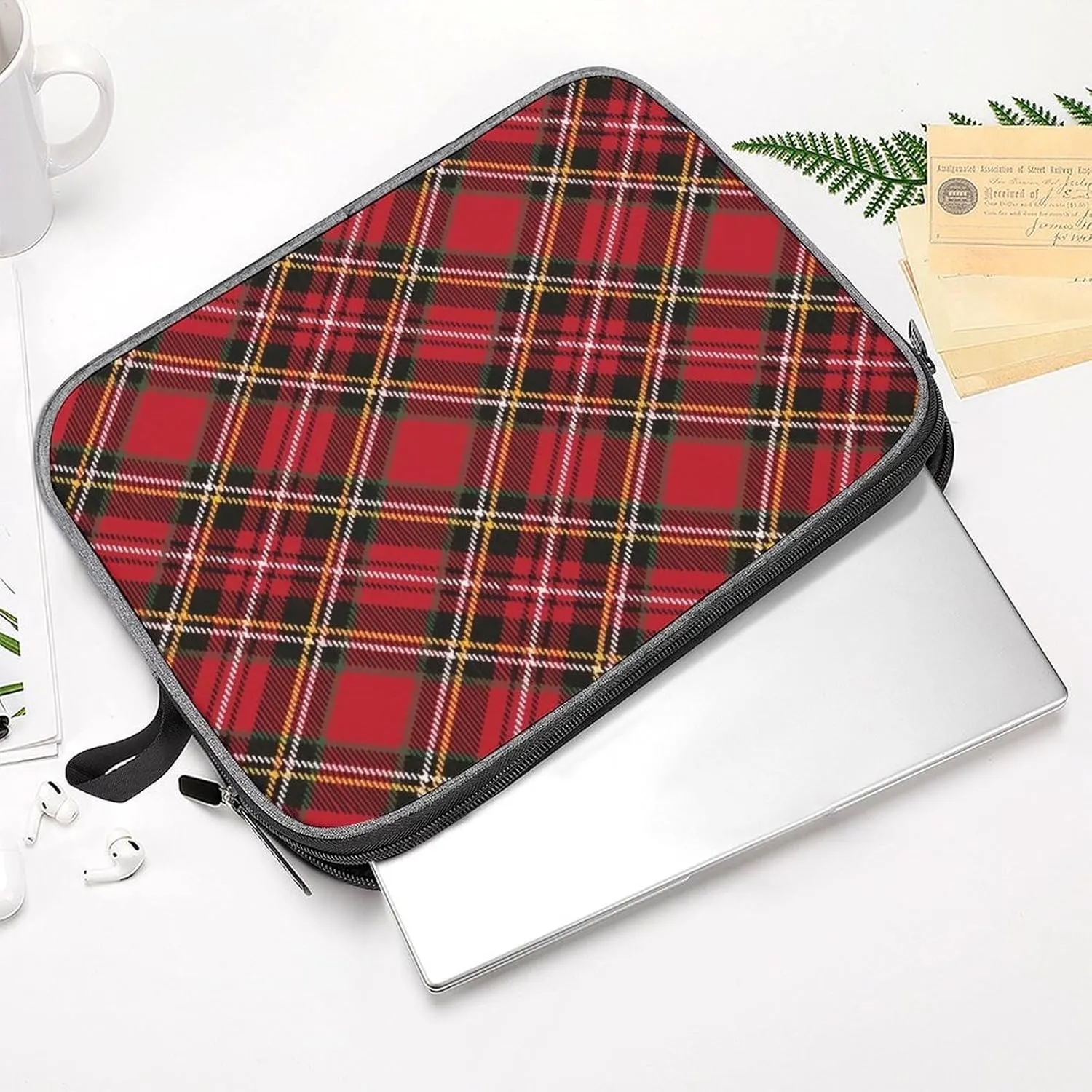 Clan MacArthur Arthur Large Capacity Portable Laptop Case Unisex