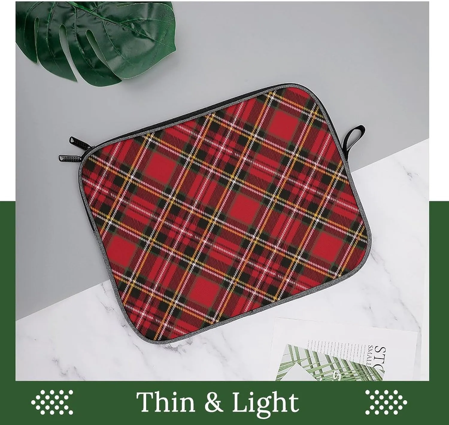Clan MacArthur Arthur Large Capacity Portable Laptop Case Unisex