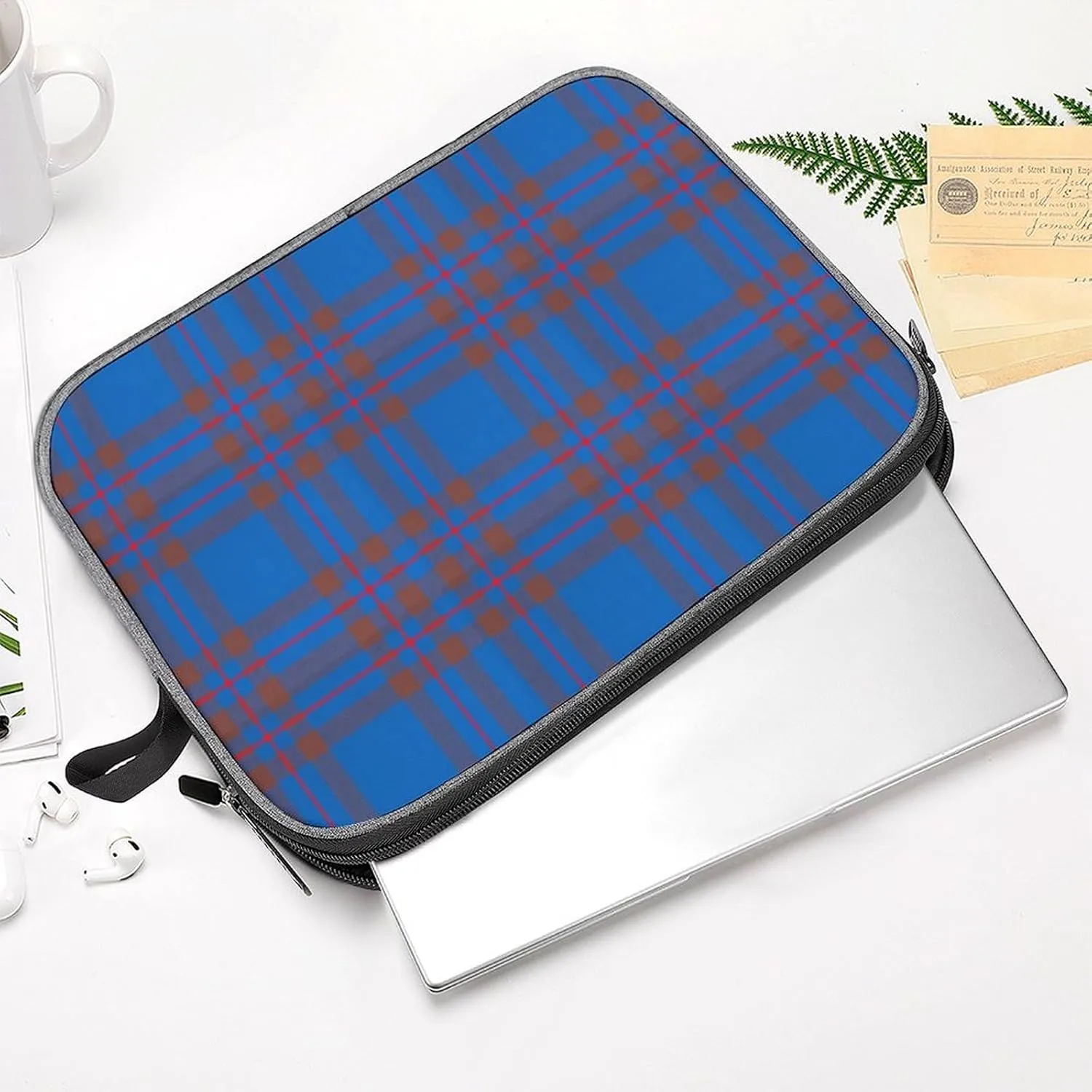 Clan MacArthur Arthur Large Capacity Portable Laptop Case Unisex