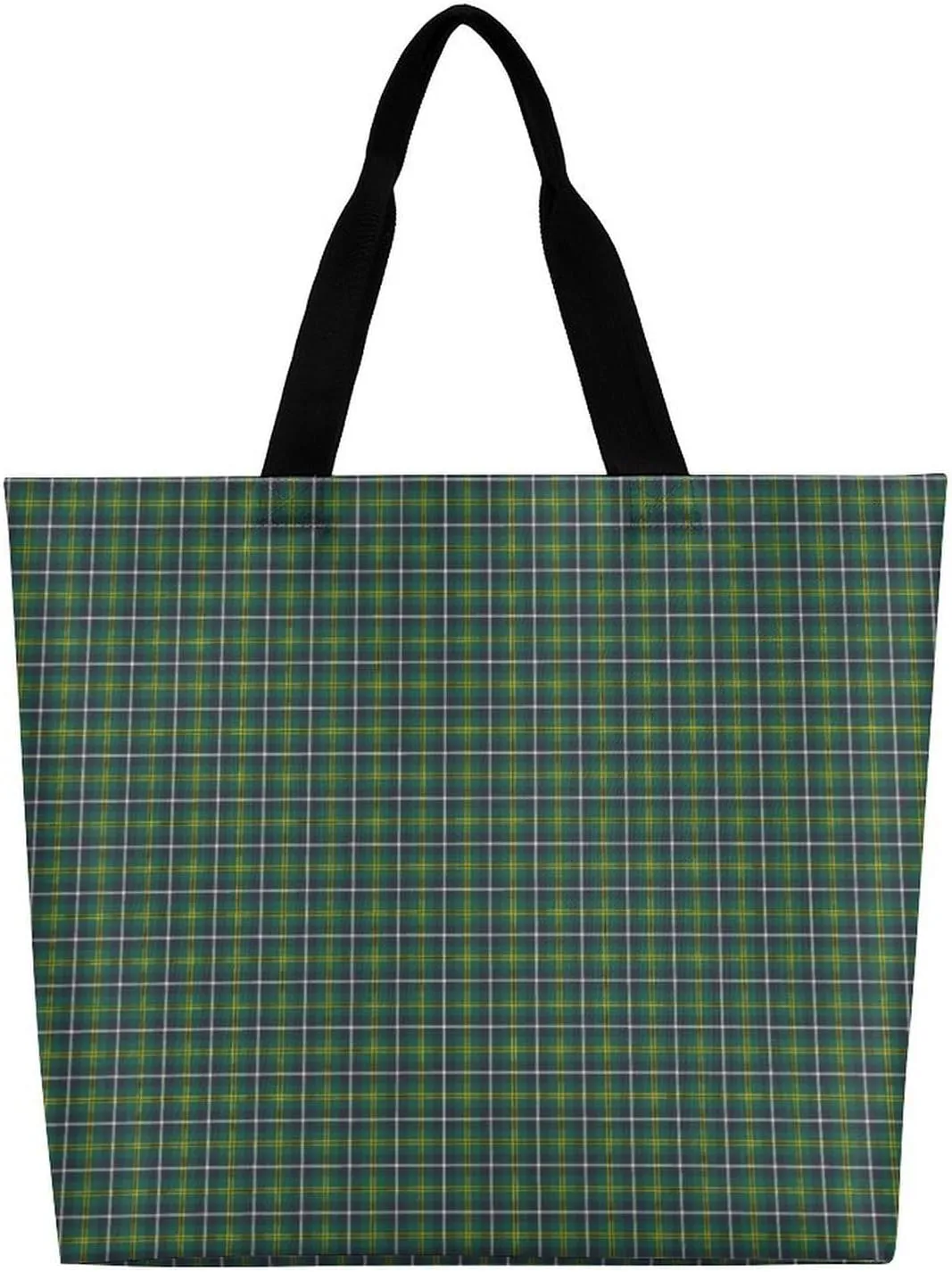 Clan Stevenson Tartan Large Capacity Single Shoulder Shopping Bag, Fashionable Shopping Bag