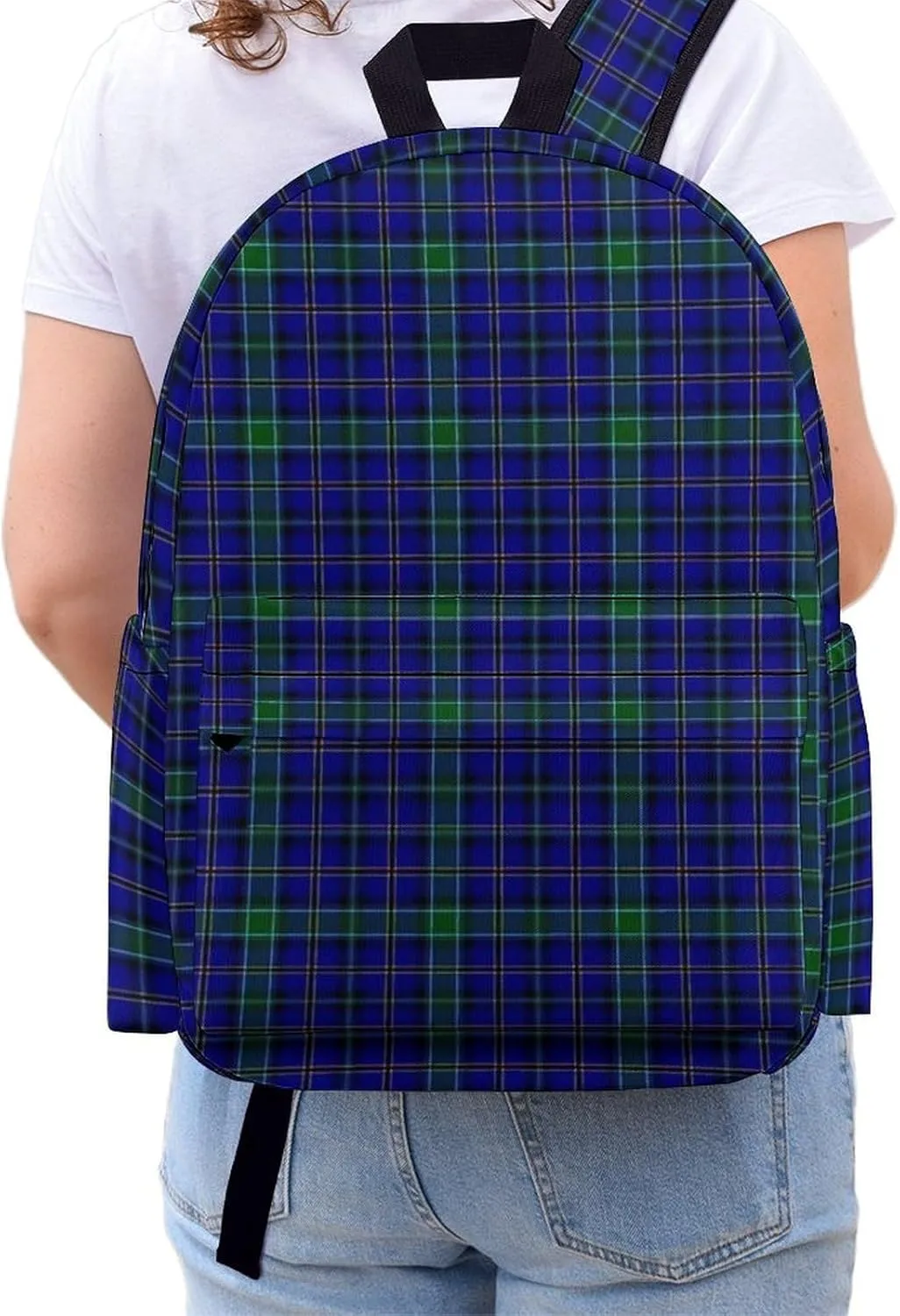 Clan Weir Tartan Casual Lightweight Large Capacity Travel Backpack Unisex