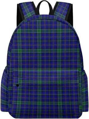 Clan Weir Tartan Casual Lightweight Large Capacity Travel Backpack Unisex