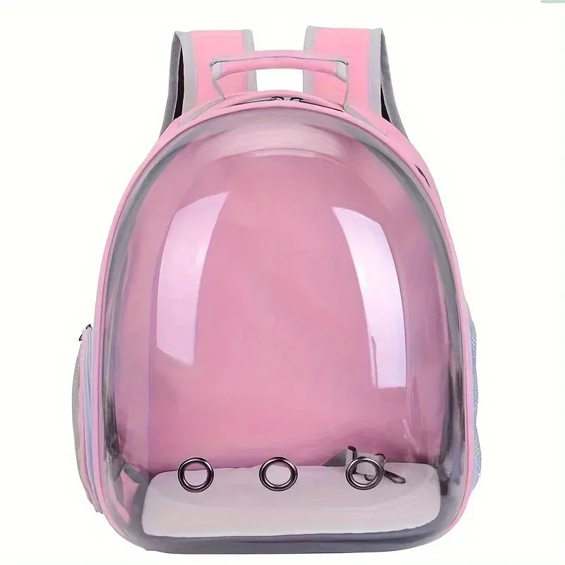 Clear Cat Backpack