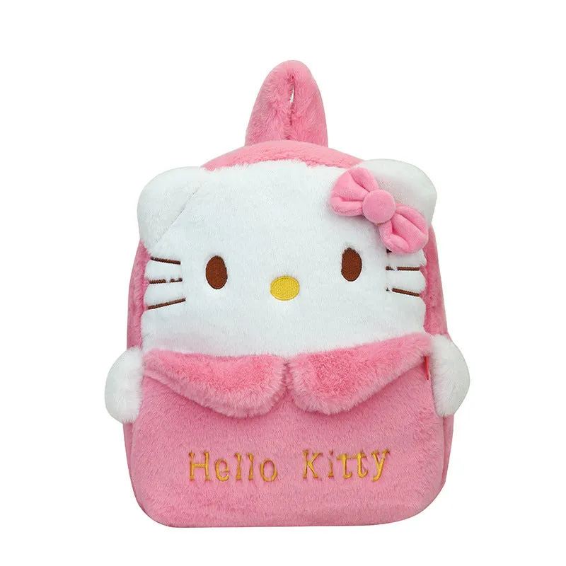 Clow Cute Hello Kitty Large Capacity Soft Backpacks